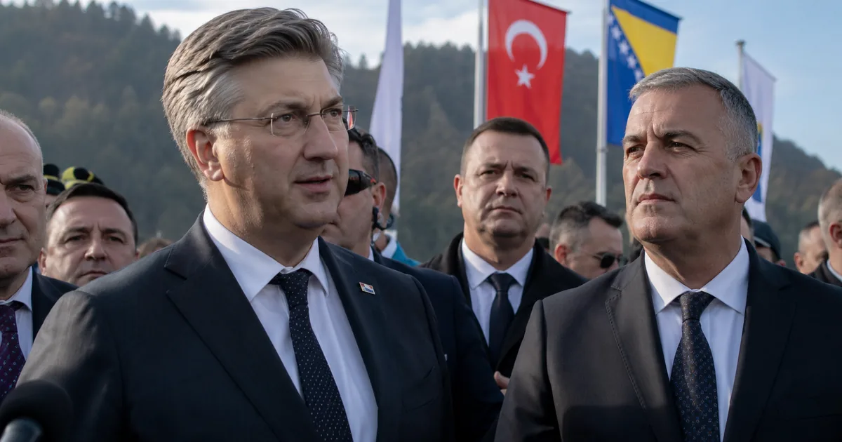 Bosna Hersek'teki Hırvatların Hayal Kırıklığına Plenković'ten Destek