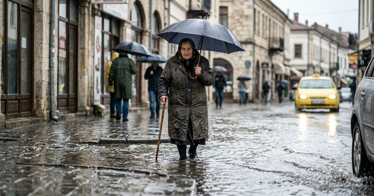 Kuzey Makedonya’da 24 saatlik yağış miktarları açıklandı