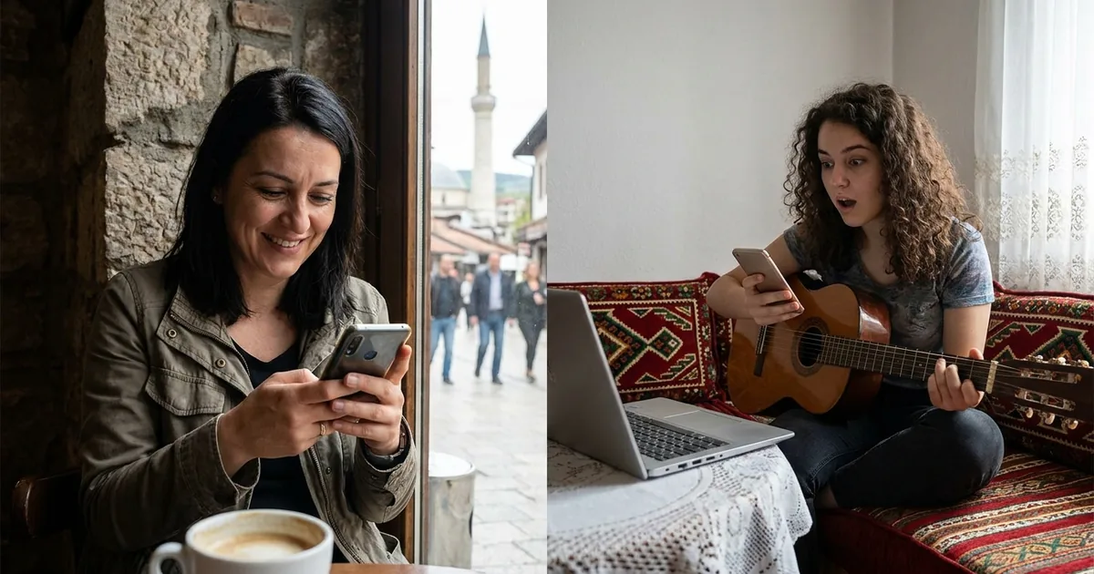Nina Badric'ten Bosna Hersekli genç yeteneğe anlamlı jest