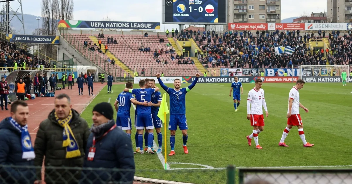 Uluslar Ligi'nde kritik sonuç: Bosna Hersek 1 - Polonya 0 - Bosna Haber