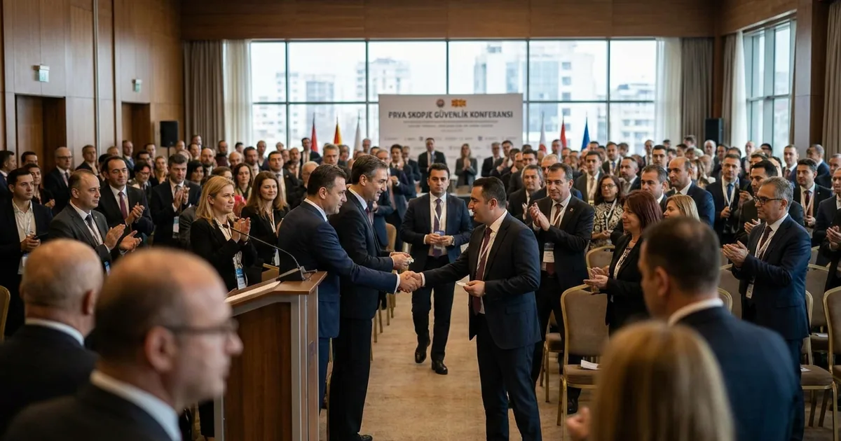 İlk Üsküp Güvenlik Konferansı 200 Katılımcıyla Tamamlandı