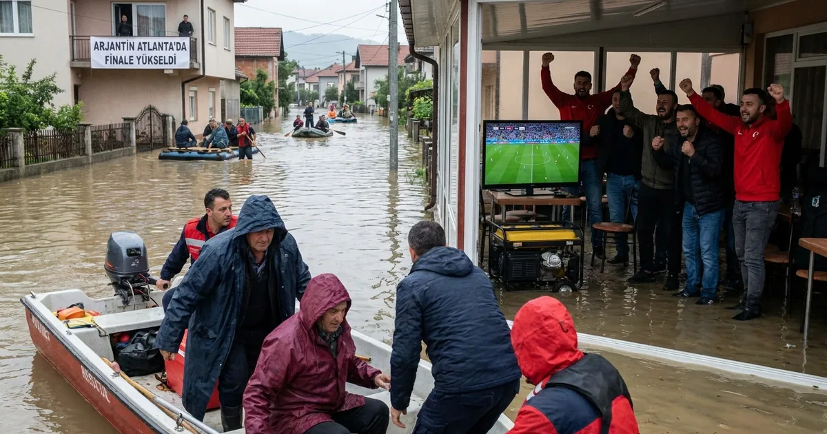 Arjantin Atlanta'da finale yükseldi: İngiltere mağlطup
