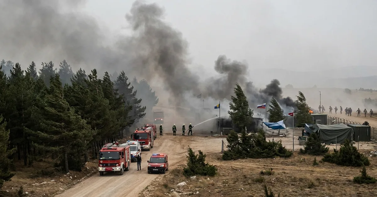Kanada Alberta'da askeri üs yandı: Ölü ve yaralılar mevcut - Bosna Haber