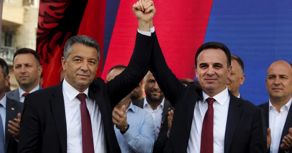 Kuzey Makedonya'da Arnavut Birliği: VLEN Avrupa Günü'nde Tek Parti Oldu
