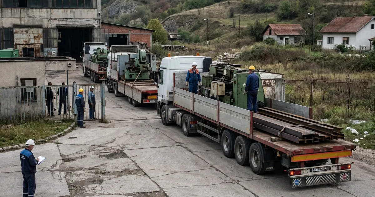 Bosna Hersek’te skandal: Dodik ortağı fabrikayı söküyor