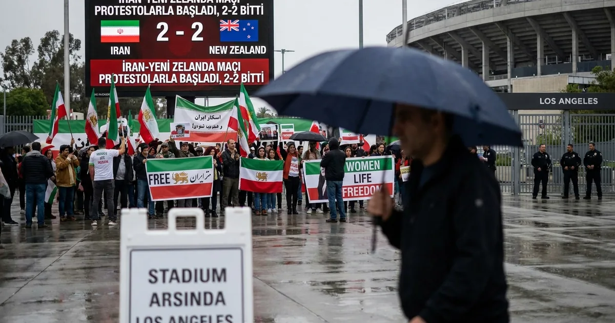 İran-Yeni Zelanda maçı protestolarla başladı, 2-2 bitti - Bosna Haber