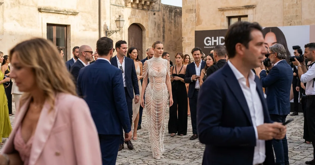 Avustralyalı model Ashton Wood İtalya'da dikkat çekti