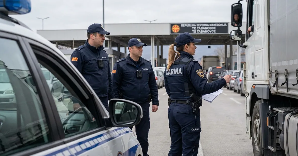 ABD'den Kuzey Makedonya sınır kapılarına kamera desteği