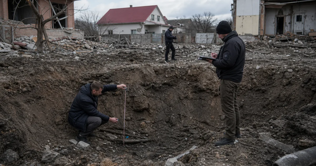 Ukrayna, Rus Füzesi 'Oreşnik' Hakkında Kanıtlar Sundu: Krater Analizi