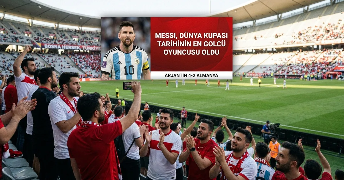 Messi, Dünya Kupası tarihinin en golcü oyuncusu oldu