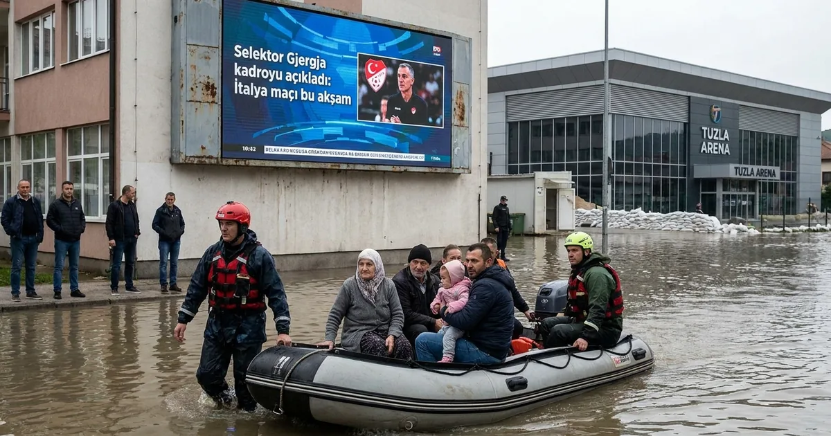 Selektor Gjergja kadroyu açıkladı: İtalya maçı bu akşam