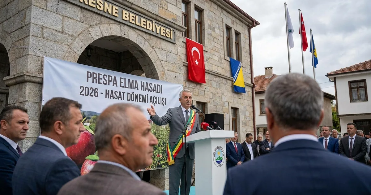 Resne Belediye Başkanı Tozievski hasat dönemini duyurdu - Bosna Haber