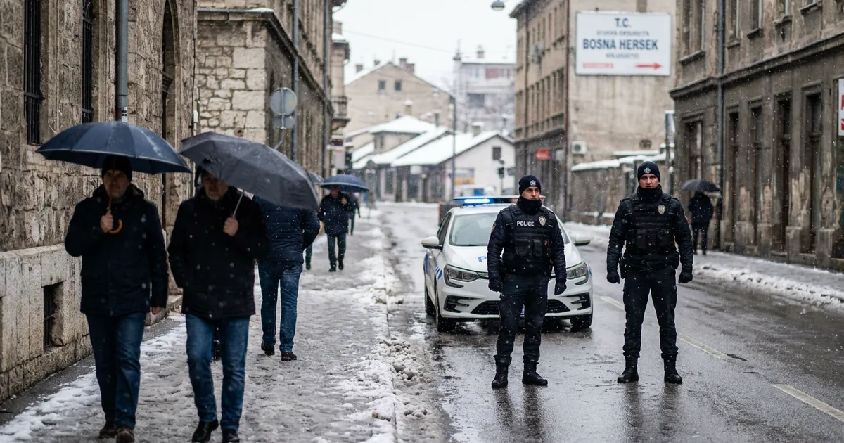 Karadağ'da üç katil polisten kaçarken hayatına son verdi