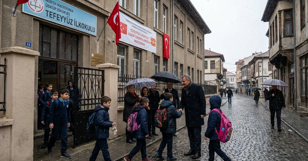 Tefeyyüz İlkokulu'nda yeni eğitim dönemi heyecanı yaşandı