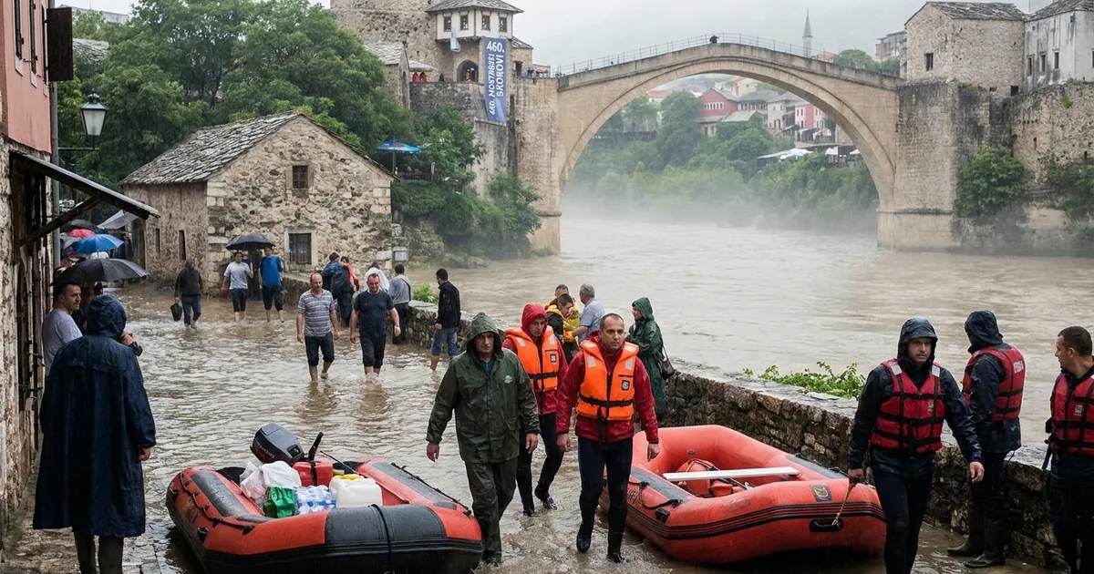 Mostar'da 460. Geleneksel köprü atlayışı bugün başlıyor